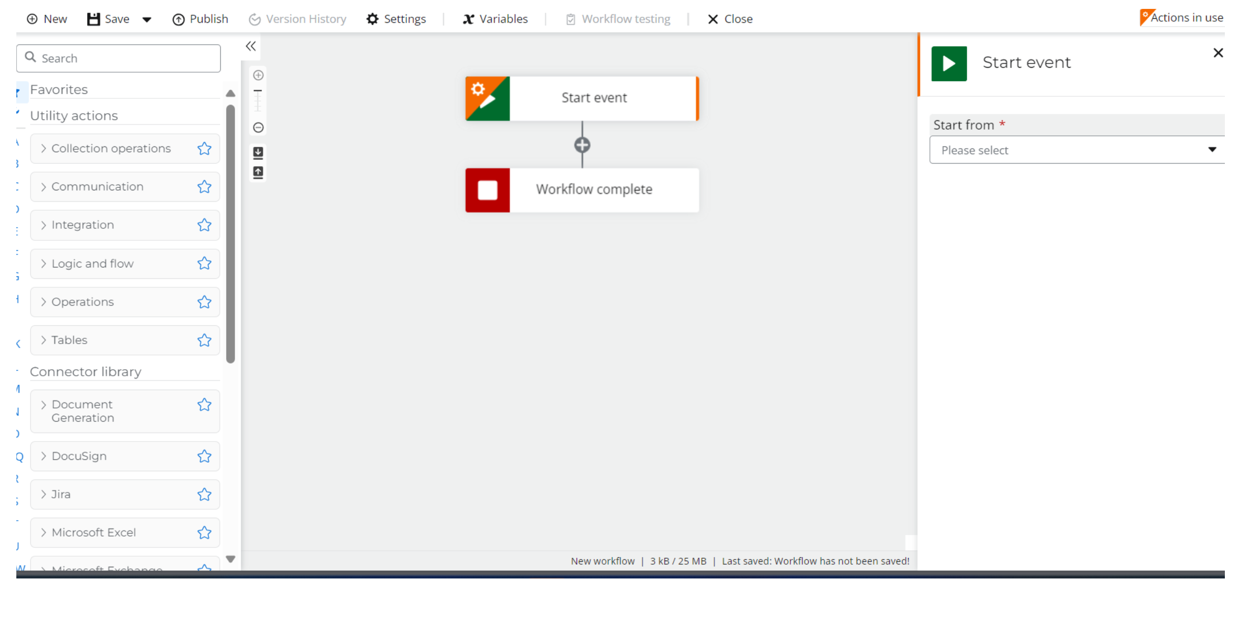 nintex workflow builder